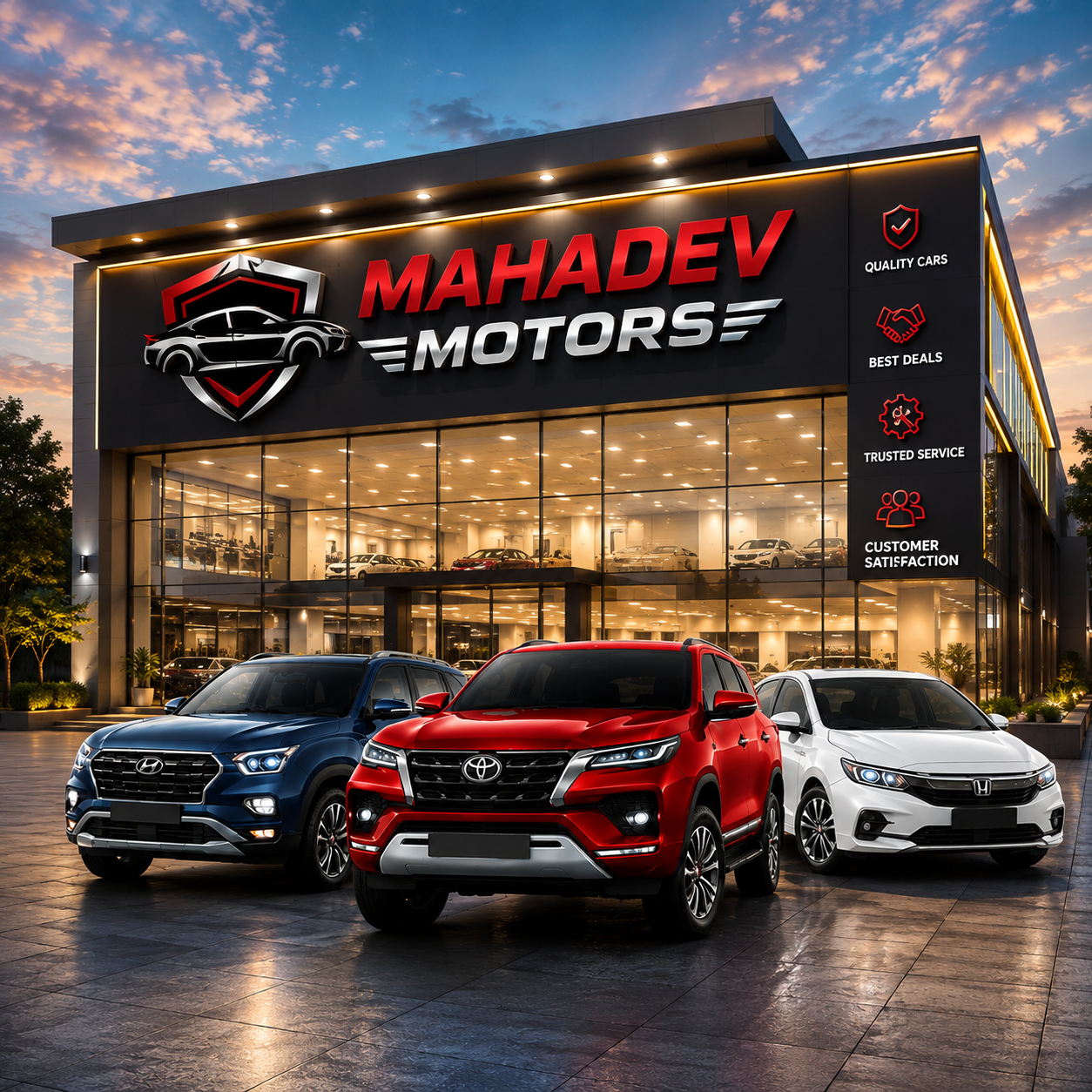 Mahadev Motors showroom